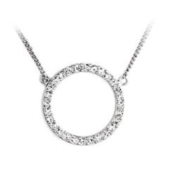 Elegant halsband ring med rhinestenar