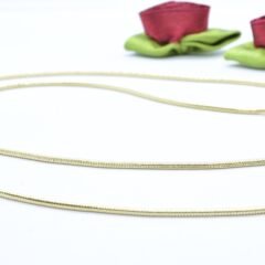 Ormkedja "snake chain" guldpläterad 45cm